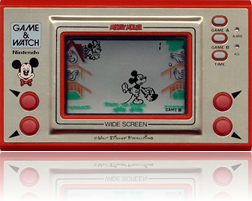 Mickey Mouse Game & Watch Wide Screen 