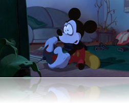 Mickey Mouse in "Runaway Brain"